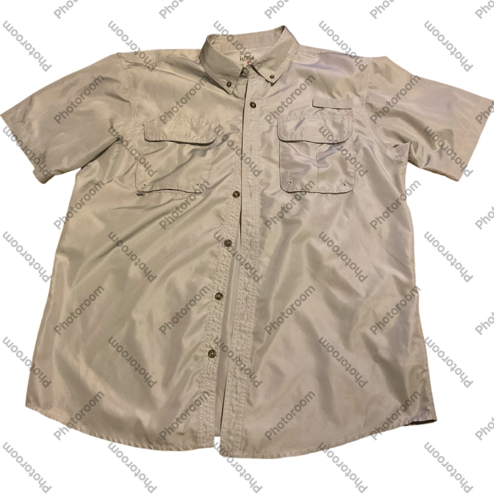 RedHead fishing outdoor performance vented button down Short Sleeve Shirt